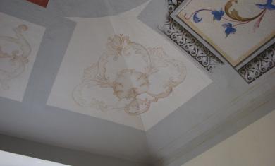 Decorations in a historical building - REA - Restauro e Arte