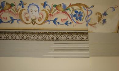 Decorations in a historical building - REA - Restauro e Arte