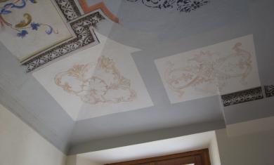 Decorations in a historical building - REA - Restauro e Arte